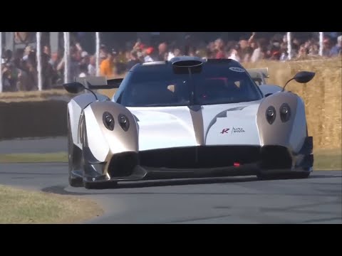 PAGANI HUAYRA R SINGS AT 9K RPMS AT GOODWOOD FOS 2025
