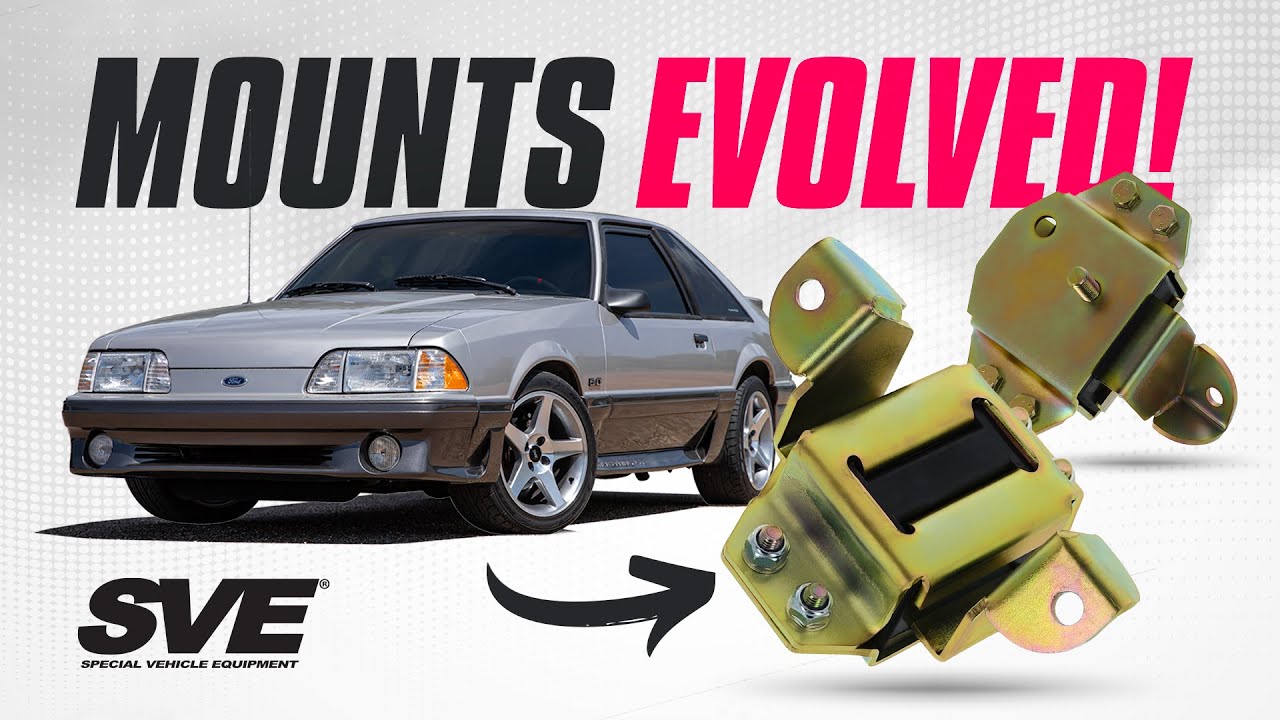 Fox Body & SN95 SVE Urethane Motor Mounts - Overview & How To Install