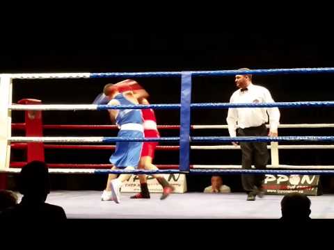 Extraliga SCB Ostrava -Fit gym+SKP Ústí nad Labem 3.3.2017, Pavel Polakovič vs Erik Agateljan 3.kolo