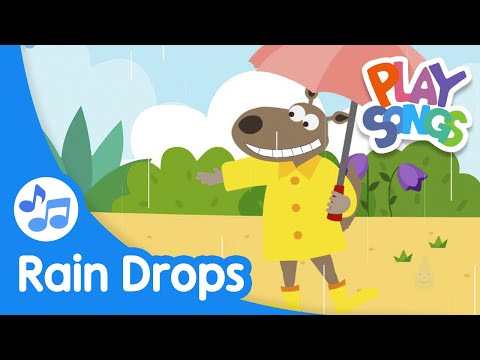 Rain Drops | Nursery Rhymes Songs for Babies | Relaxing Songs for Kids | Playsongs
