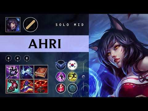 Ahri Mid vs Akshan - KR Diamond Patch 25.22
