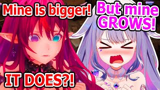 Biboo and IRyS Argue Who's BIGGER like Men...