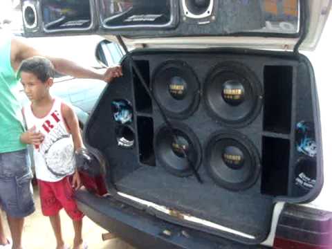 RACHA DE SOM..... uno do CUIABANO & picape corsa poderosa