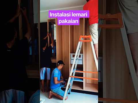 Mau tampil stylish tanpa ribet? Cek lemari pakaian minimalis dari Team Revandra Interior ini! 🪄✨