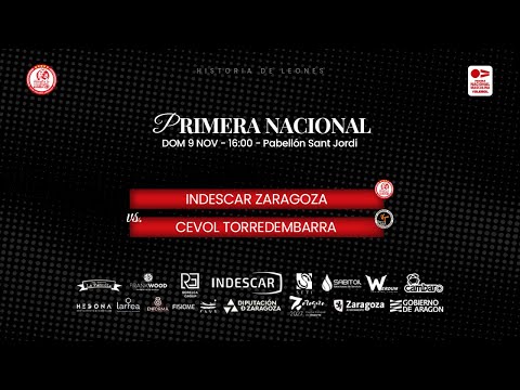 1ªM CV TORREDEMBARRA - INDESCAR ZARAGOZA