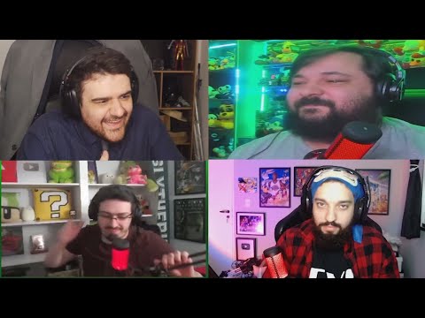 ''NÃO PODE SER AMARELO, GABS'' AS 4 REAÇÕES ROBLOX UNOFFICIAL - Souzones, Core, Guinas, Gabs