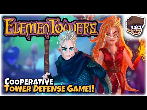 COOPERATIVE TOWER DEFENSE GAME!! | Let's Try: Elementowers | PC Gameplay