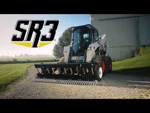 SR3 Skid-Steer Grading Rake – Farm & Ranch – Compact Track-Loader