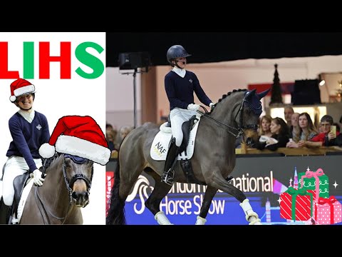 Riding at the London International Horse Show: Join us BEHIND THE SCENES 🎄✨