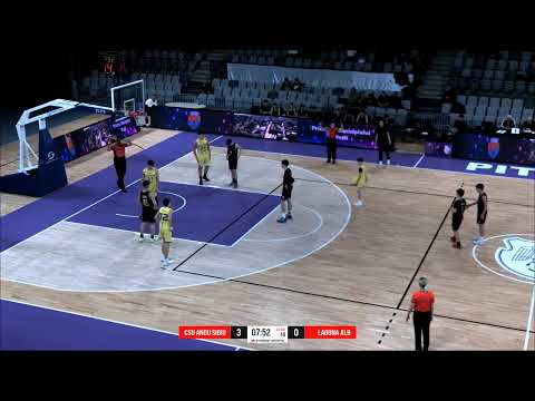 Turneul Final CN U15 M: CSU Andu Sibiu -  Laguna Bucuresti Alb