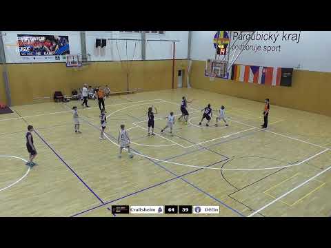 CEYBL U13, 18.3.2023, HAKRO Merlins Crailsheim - Válečníci Děčín