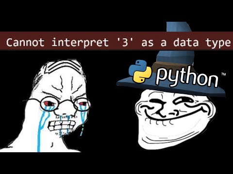 Python Errors Be Like...