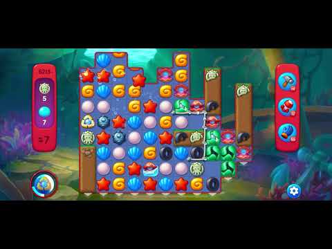 Fishdom Hard level 6213 no boosters