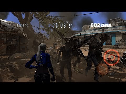 ▶️Resident Evil 5 - Bossmania - Civilian Checkpoint - 4 Players - 150 Kills😎