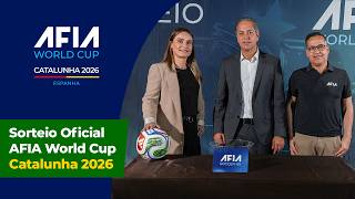 Sorteio Oficial AFIA World Cup - Espanha Catalunha 2026