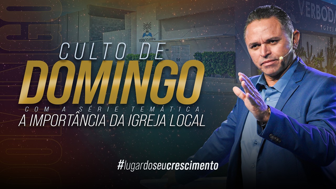 A IGREJA NA MINHA CASA | CULTO DE DOMINGO | PR. JAELSON DOS SANTOS