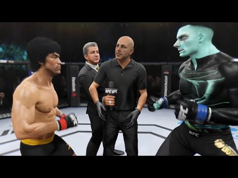 Bruce Lee vs. Evil Dominator - EA Sports UFC 2 - Crazy UFC 👊🤪