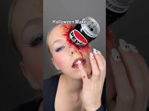 EASY HALLOWEEN MAKEUP! 🩸#halloweenmakeup #sfxmakeup #sfx #makeuptutorial