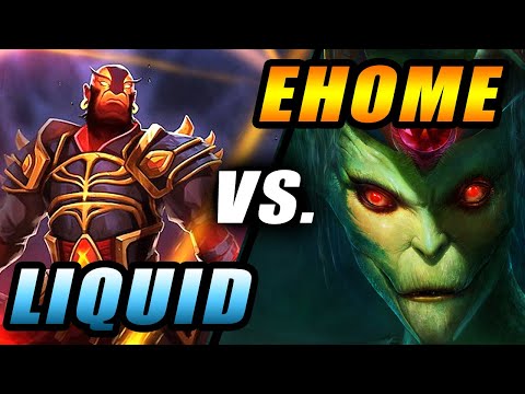 Liquid vs. EHOME - BIG FIGHTS Miracle Ember Spirit vs. Raid Boss Medusa - Dota 2 Highlights