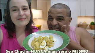 CHUCHU COM BACON - MILHO E OVOS DE RESTAURANTE