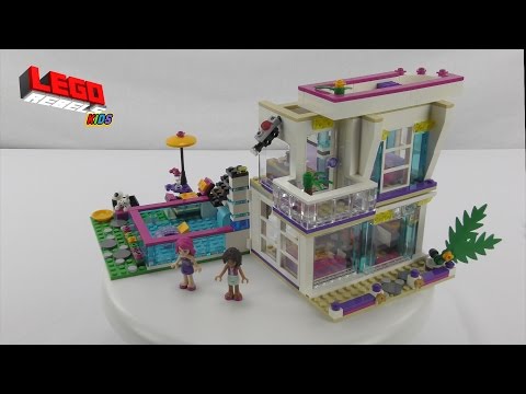 Lego Friends 41135 Livi's Pop Star House - Speed Build