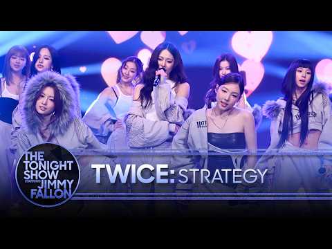 Watch TWICE Perform 'Strategy' on 'The Tonight Show'