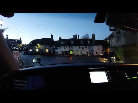 Thumbnail for 2003 V12 Toyota Century cruising through the English Village of Corfe Castle at dusk by Toyota, Toyota Century