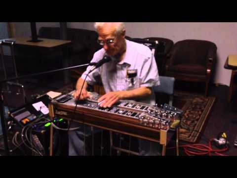Chuck Abend and his talking steel guitar