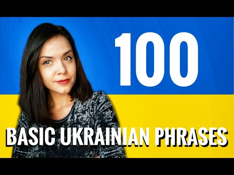 100 USEFUL Basic Phrases in Ukrainian | #Ukrainian Vocabulary