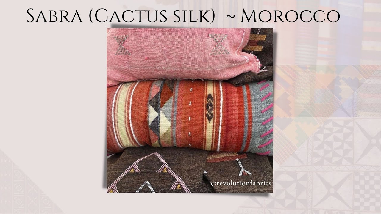 MINDS Textile Showcasing - Sabra ~ Morocco