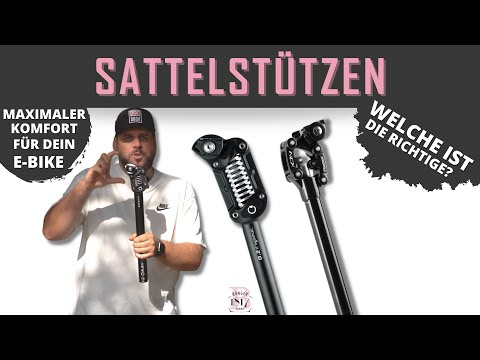 The RIGHT SEATPOST for your E-BIKE - More comfort while riding ||| bySchulz VS SunTour