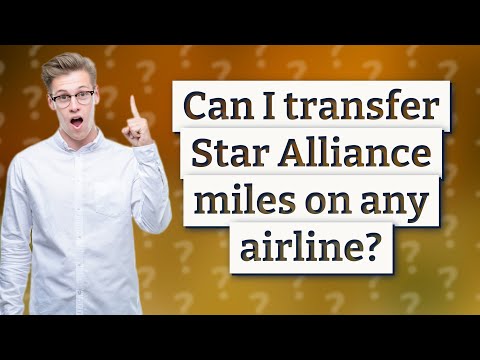 Can I transfer Star Alliance miles on any airline?