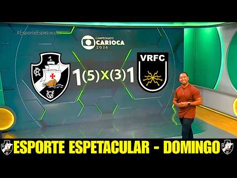 ESPORTE ESPETACULAR | DOMINGO | VASCO CLASSIFICA E DINIZ FOGE DE PERGUNTA SOBRE COUTINHO | VASCO E+