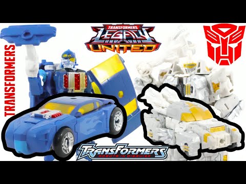 Transformers Legacy United Wave 3 Deluxe Class Infernac Nucleous & RID Side Burn Review (4K)