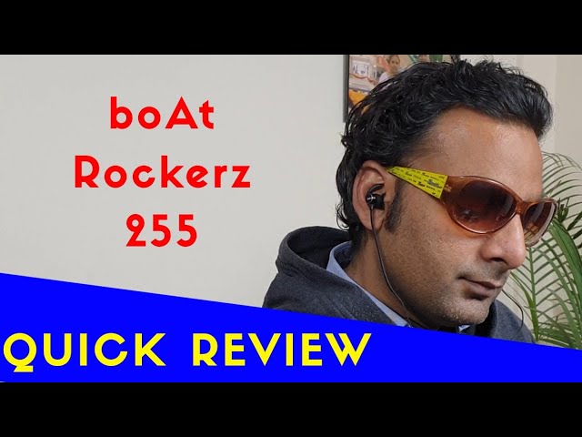 boAt Rockerz 255 Sports Bluetooth Wireless Earphone - Unboxing & Review !