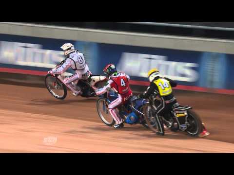 20130921 Tomasz Gollob and Tai  Woffinden Rockklassiker Scandinavian FIM Speedway Grand Prix Heat2 a