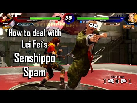 Virtua Fighter 5 Guide - How to deal with Lei fei's Senshippo Spam