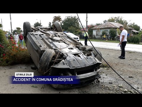 CANAL SUD / ACCIDENT ÎN COMUNA GRĂDIȘTEA