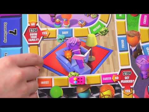 HASBRO Gyvenimo žaidimas (Lietuvių kalba) video