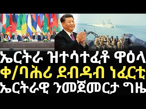 Breaking News - ኤርትራ ዝተሳተፈቶ ዋዕላ - ቀ/ባሕሪ ደብዳብ ነፈርቲ - ኤርትራዊ ንመጀመርታ ግዜ
