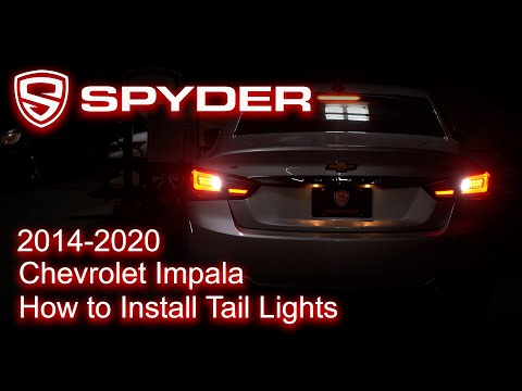 Spyder Auto Installation: 2014-2020 Chevrolet Impala Tail Light