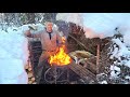 Forging A Knife Survival Camping Alone In The Wilderness