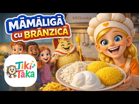 Mămăligă cu brânzică (Rețete Muzicale cu MiGusta) - Tiki Taka Music for Kids | MiGusta bucătărește