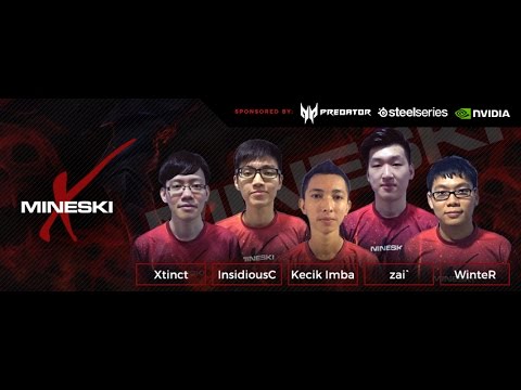 Mineski-X vs GSE7EN in Boston Major Open Qualifiers