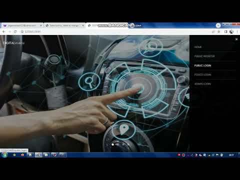 Digital Vehicle – License, Insurance, Rc Book Tracing and Fine Collection in Django Python