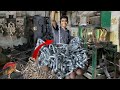 Amazing Young Talented Boy Making Iron Chain Complete Process Of Making Chain