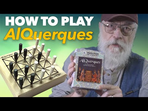 How To Play Alquerques - historic 2-player strategy game.