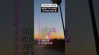 MOST ATTRACTIVE ZODIAC SIGNS #80smusic #zodiac #astrology