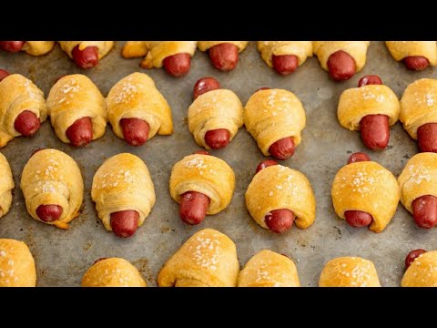 PIGS IN A BLANKET | Dough Recipe Included