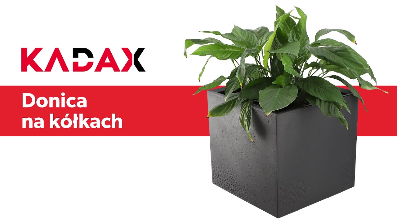 Donica na kółkach KADAX